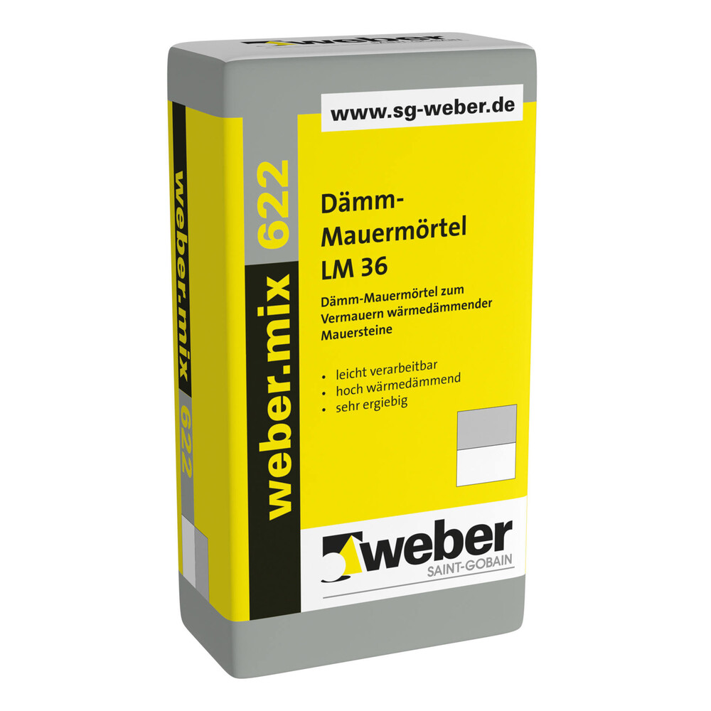 weber.mix 622 Verpackung weber.mix 622